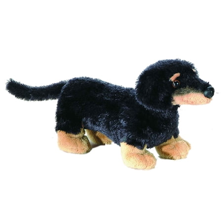 Aurora Adorable Mini Flopsie Vienna Stuffed Animal - Mini Companions Ready for Playful Adventures - for Kids All Ages Toddlers Adults and Families - Black 9 Inches