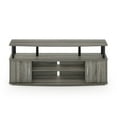 thumbnail image 6 of Furinno JAYA Large Entertainment Center Hold up to 55-IN TV, Grey Oak/Black, 6 of 6