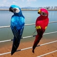 thumbnail image 6 of Large Fake Artificial Parrot Feathered Realistic Garden Decor Home HOT R6B1, 6 of 9