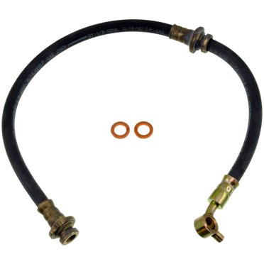 Dorman H381060 Front Passenger Side Brake Hydraulic Hose for Specific Nissan Models