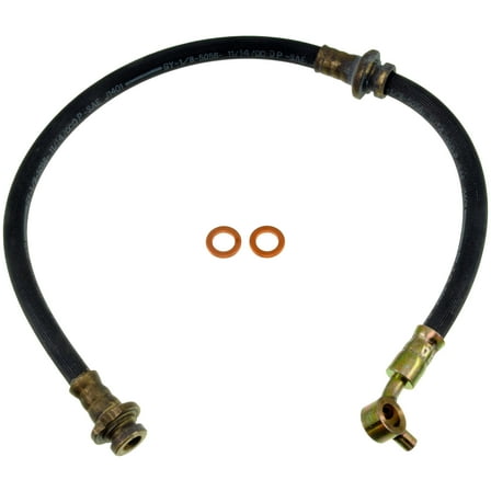 Dorman H381060 Front Passenger Side Brake Hydraulic Hose for Specific Nissan Models