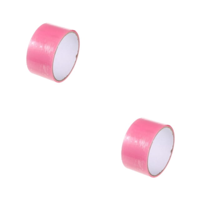 Cintas adhesivas Toystoory Bola adhesiva Cinta para aliviar el estrés Juguete sedoso Rosa 2piezas