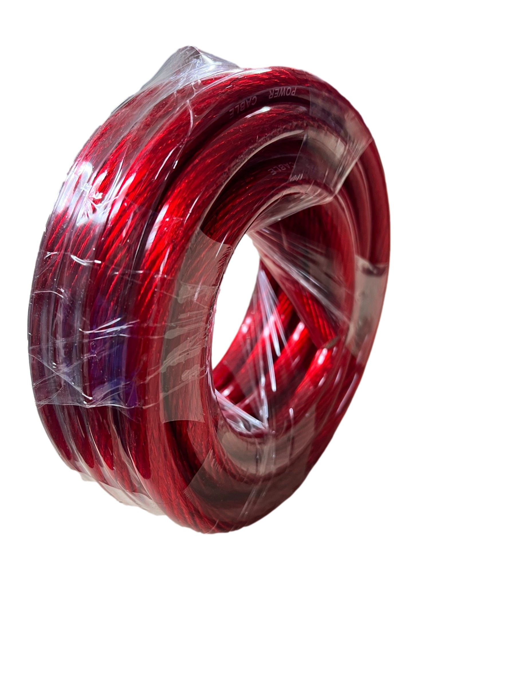 IMC Audio 1/0 Gauge CCA Power Red Wire Cable (20ft Red) Battery Cable Wire, Automotive, Car Audio Speaker Home Stereo System, RV Trailer, Amp Wiring 0 Guage Power Wire Cable 0 Car Audio