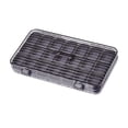thumbnail image 1 of Caja organizadora de joyas jinwen con tapa transparente Oro, 1 of 5