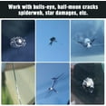 thumbnail image 4 of Cracks Gone Glass Repair Kit 2026 Upgrade Cracked Windshield Chip Repair Kit for Chips & Cracks, Auto Glass Crack Repairing Liquid Fluid Glue for Fast Repairing Car Window Windshield Crack, 4 of 8