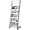 5Floor-18.7''W-Black+White, variant on Floor Standing Magazine Holder with 5 Pockets for Displaying Journals, Brochures and Literature at Trade Shows, Offices and Shopping Malls, Black