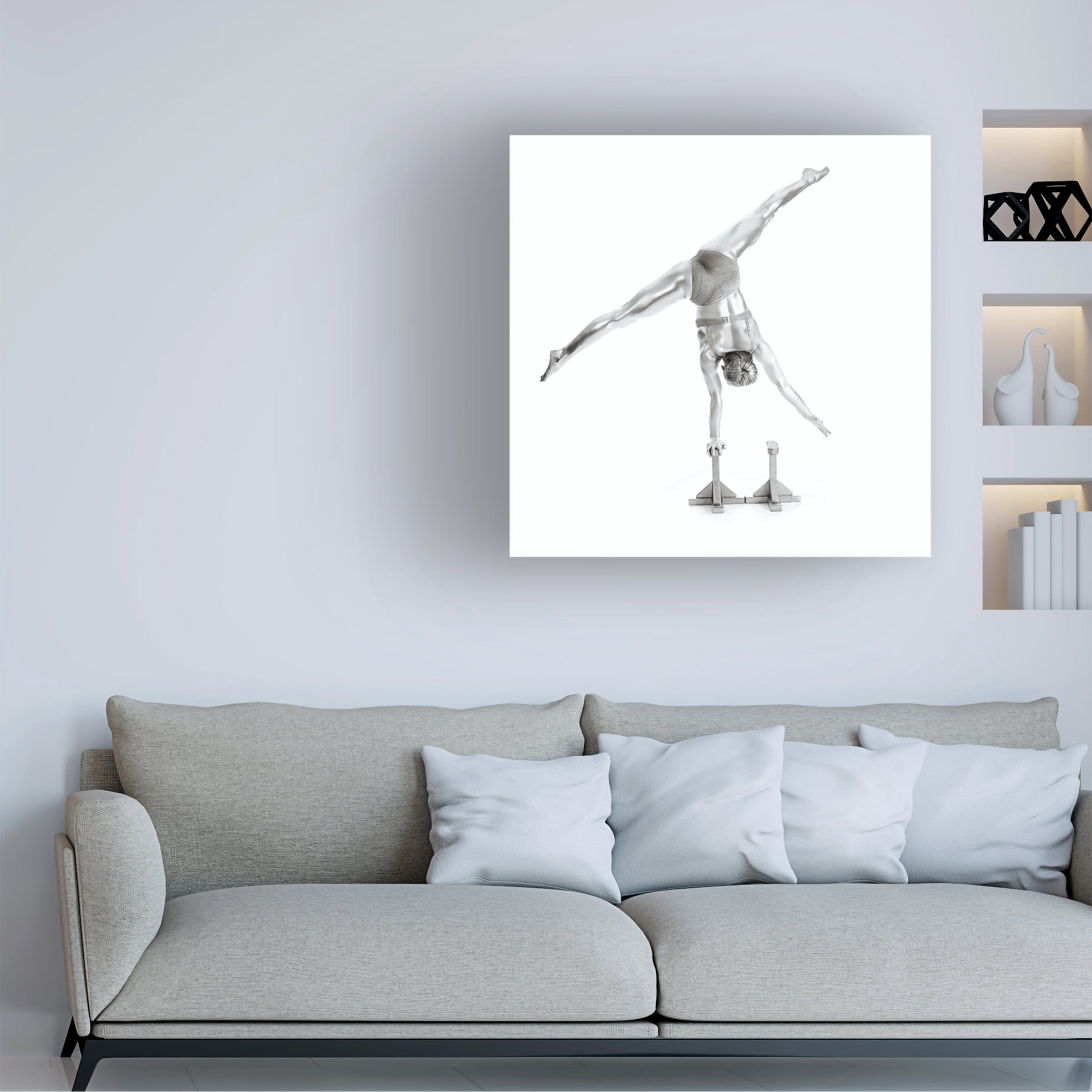 Howard Ashton Jones 'Balance Gymnastics Series' Canvas Art