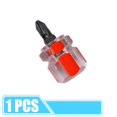 thumbnail image 1 of Kit de Tournevis Mini Petite Tête de Radis Portable Visseuse Précision Réparation Voiture Transparent Poignée Réparation Outils à Vis à Main Rouge 1PC, 1 of 6
