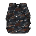 thumbnail image 4 of Fotbe Cool Sports Car Pattern Casual Backpack for School, Travel, and Outdoor Activities - Durable, Lightweight, and Comfortable, 4 of 5