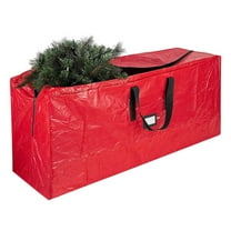 TOPRenddon Extra Large Christmas Tree Storage Bag - Heavy Duty 7.5ft Artificial Tree Cover with Zippered Access & Carry Handles - Holiday Organization