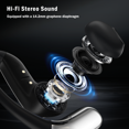 thumbnail image 6 of G JGOO AI-powered real-time translation earphones support 112 languages, have 71 built-in professional templates for accurate transcription and summarization, and support audio and video calls., 6 of 6
