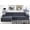 Blue-L, variant on Alexent L-Shaped Modular Sleeper Sofa, 108” Deep Seat Lounge Sofa for Living Room Bedroom, White - Right