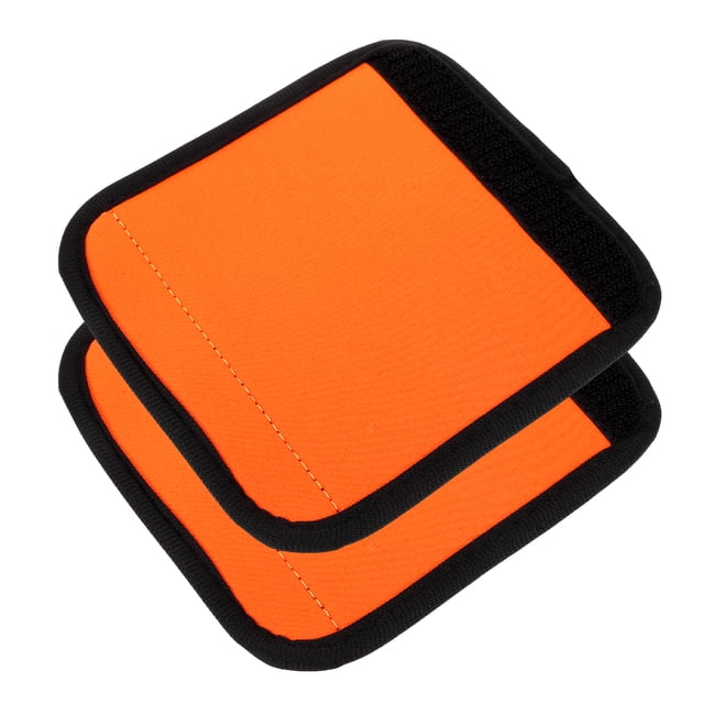 Miangastore 2Pcs Barbell Grip Mat Polyester Horizontal Bars Cover Anti-slip Barbell Protector Portable Cover Palm Pad