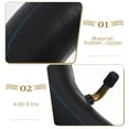 thumbnail image 2 of Wheelbarrow Tyre Replacement Inner Tube Rubber Wheelbarrow Inner Tube Wheelbarrow Part 4.8/4.00-8, 2 of 9