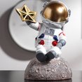 thumbnail image 4 of Estatua de estatuilla de Decoración Sunnimix estatuilla de astronauta 11.5x11.5x19.5cm, 4 of 8