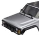 thumbnail image 4 of Vogacara 1/18 carcasa de coche RC pieza de actualización de plástico duradero Rc carcasa de coche para TRX4m RC pieza de coche RC accesorios Kits de construcción modelo Azul, 4 of 6