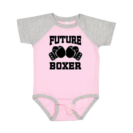 

Inktastic Boxing Future Boxer Gift Baby Boy or Baby Girl Bodysuit