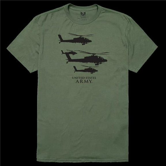 Rapid Dominance RS2-A21-OLV-05 Army 21 Relaxed Graphic T-Shirt - Olive - 2X