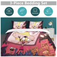 thumbnail image 5 of Invader Zim 3 Pieces Bedding Sets Comfortable Soft Comforter Sets Decoration Bedroom Gifts With 1 Duvet Cover 2 Pillowcases, 5 of 7