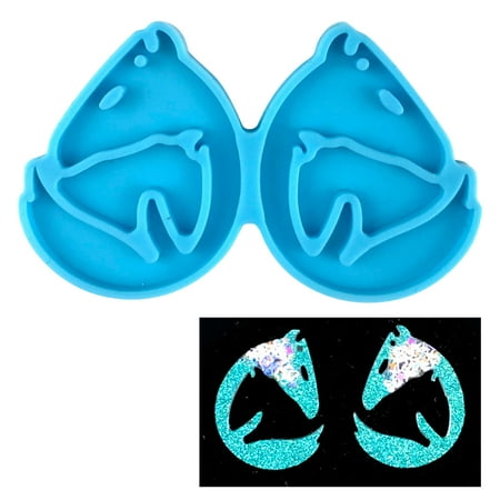 

Diy Cute Small Animal Penguin Polar Bear Earrings Rubber Tools Pendant Decoration Pendant Silicone Tools