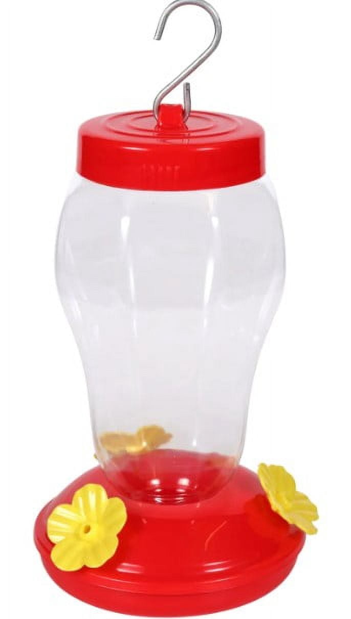 4 Hanging Hummingbird Feeders, 6.75x4 in. for Outdoors