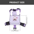 thumbnail image 2 of unbranded Arnés De Estilo Para Mascotas Pequeñas Y Medianas En Color Morado Con Correa, 2 of 5
