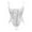 White, variant on TAIAOJING Band Fishbone Jacquard Petal Corset Shapewear Waist Bodice