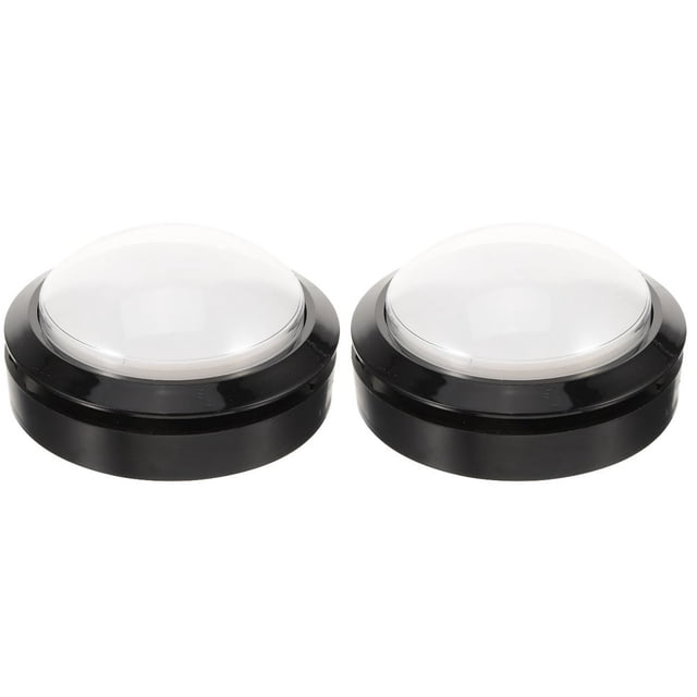 Estbridge Set of 2 Responder Button For Game Chine Practical Buzzer Game Machine Button Game Button Elder