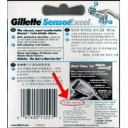 Gillette Sensor Excel Refill Blades, 20 Count