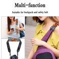 thumbnail image 6 of Renewold Car Seat Belt Pads Soft Auto Seat Belt Strap Shoulder Pad for Women Men Durable Automobile Accessories Decor, 2 Pack, Highland Cattle Cow Print, 6 of 6