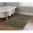 thumbnail image 4 of New Flokati 1400gr 2'4" x 4'8" Accent Rug, Olive, 4 of 5