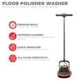 thumbnail image 5 of XtremepowerUS Commercial Floorcare Cleaner Scrubber Polisher, 10 in, 1800 RPM, 39 ft Cord, 5 of 7
