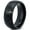 Black Dome Polish Tungsten, variant on Tungsten Blossom Nature Tree Band Ring 8mm Men Women Comfort Fit Black Beveled Edge Polished
