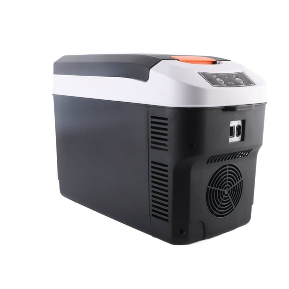 Refrigerador Pequeño, Refrigerador Eléctrico Pequeño Sin Ruido 12V 110V 56W Refrigeración para el Hogar