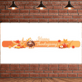 thumbnail image 2 of Colorful Design Thanksgiving Banner Autumn Turkey Pumpkin Leaves for Holiday Celebration Indoor Decoration Festival Event, 2 of 9
