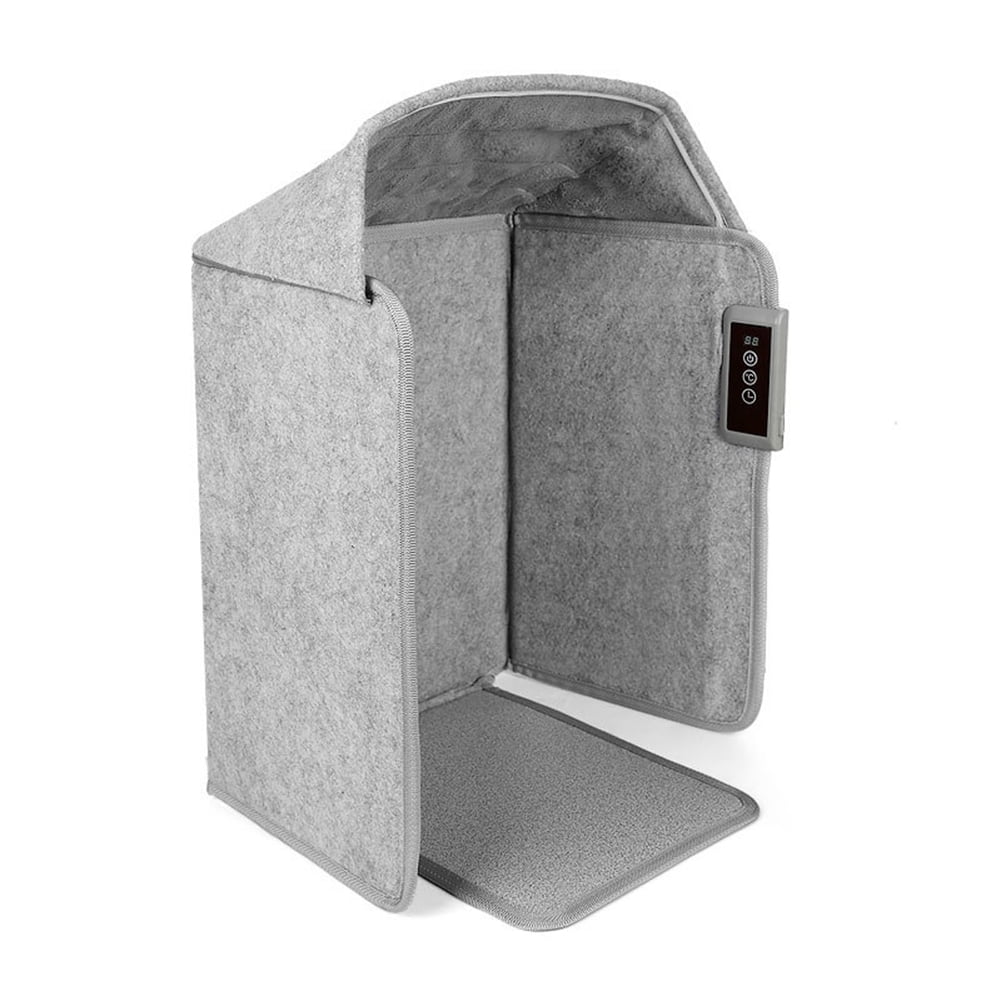 AIHOME Electric Foot Warmer Adjustable Thermostat Folding Flat Space