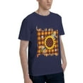 thumbnail image 2 of Bingfone Sunflower Gnomes And Bees Men'S Loose Fit Short-Sleeve Pocket T-Shirt, 2 of 7