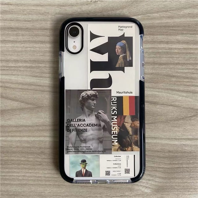 Funda Vintage Van Gogh para iPhone 14 13 Pro Max, funda trasera para teléfono 12 Mini 11 Pro Max X XS XR 8 7 Plus SE 2020 Capa Tan Jianjun unisex