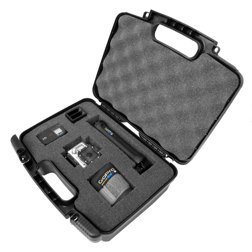 CASEMATIX Sports Action Camera Case - Fits Camera , Charger , Mounts