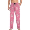 thumbnail image 3 of GZHJMY Pig Pajama Pants for Men, Lounge Pants Lightweight Men Pajama Bottoms with Drawstring Pockets, Christmas New Year Birthday Gifts, X-Large, 3 of 6