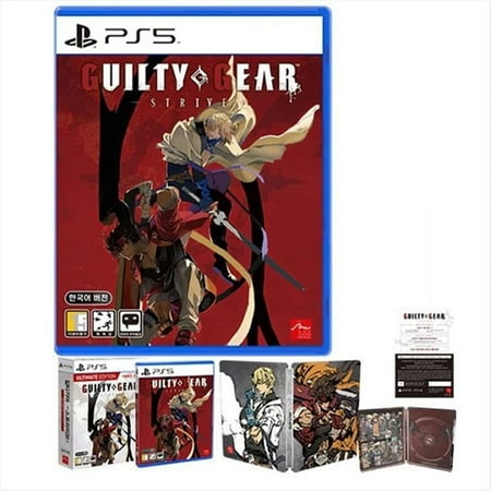 Guilty Gear Strive Ultimate Steelbook Korean Edition [English Support] For Ps5