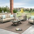 thumbnail image 5 of Ulax Furniture  Outdoor Rectangular Coffee Table With Aluminum Tabletop, Gray, 5 of 6