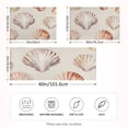 thumbnail image 2 of Yayeee Pillowcase Standard Size Set of 2 Satin Wrinkle Resistant Pillow Case, Purple Seashell, 2 of 7