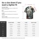 thumbnail image 5 of Fotbe Moon Flower White Owl Camisa Estampada de Manga Corta para Hombre, Casual de Verano, Estilo Playero, Sin Arrugas-XX-Large, 5 of 5