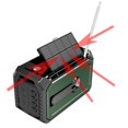 thumbnail image 3 of Klonfd 16000mAh Solar Hand Crank Radio | All Round Outdoor Power Balancing Emergency And Entertainment, 3 of 5