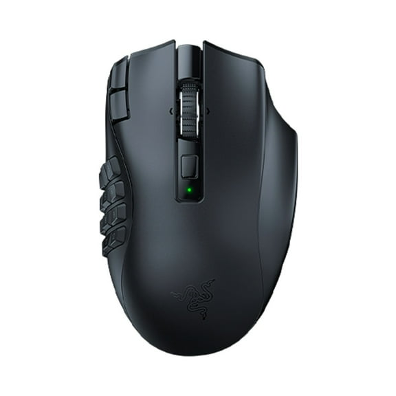 Open Box Razer Naga V2 HyperSpeed Ergonomic Wireless MMO Gaming Mouse with 19 Programmable Buttons