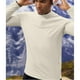 thumbnail image 3 of pstuiky camisas de manga larga para hombre, Ropa deportiva de manga larga y cuello redondo para hombre, lisa, cálida, de color liso top de hombre m, 3 of 7