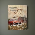 thumbnail image 3 of Farmhouse Canvas Wall Art Red Truck Painting Kitchen Wall Decor Framed Rustic Truck Posters Home for Living Room Bedroom Bathroom Decoration 12x16 inch, 3 of 6