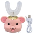 thumbnail image 1 of Cepillo de dientes para niños con limpieza bucal de 360°, automático, con memoria, inteligente, en forma de U, para niños mayores., 1 of 14