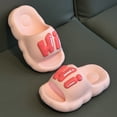 thumbnail image 4 of Yindaity Summer Shoes Toddler Slides Slippers Boys & Girls Slide Sandals for Kids Cute Cartoon Open Toe Sandals Compfy Shower Slippers Beach Garden Shoes Pink,9.5, 4 of 5